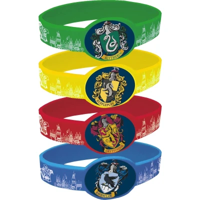Afbeelding van Harry Potter armbanden 4 stuks