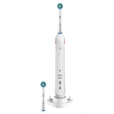 Image de Brosse à dents électrique Bluetooth Oral B 4100 S Blanc
