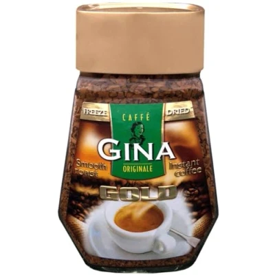 Afbeelding van Gina Gold Oploskoffie 200 gram