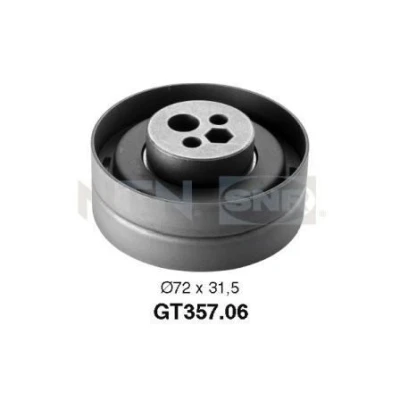 Afbeelding van SNR GT357.06 Spanrol, tandriem AUDI: 80 B4 Saloon, Avant, A6 C4 Saloon