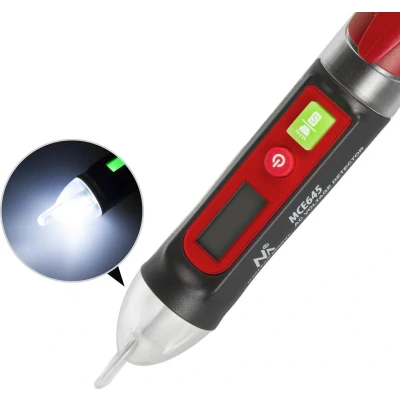 Afbeelding van Contactloze Maclean spanningsdetector / detector display met achtergrondverlichting ingebouwde zaklamp 12 1000V