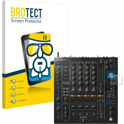Afbeelding van BROTECT Screenprotector voor Pioneer DJM A9 Folie Beschermfolie Beschermglas transparant