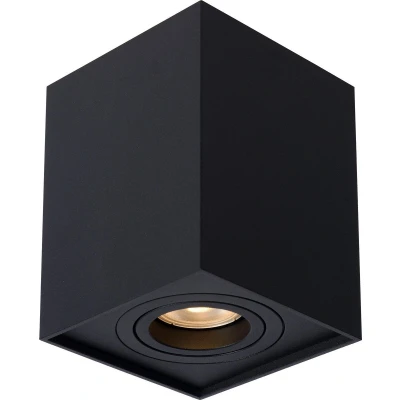Afbeelding van Lucide TUBE Plafondspot 1xGU10 Zwart