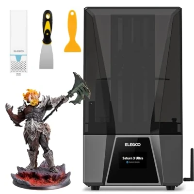 Afbeelding van ELEGOO Saturn 3 Ultra 12K MSLA 3D printer met 10 inch monochroom lcd display, refractieve lichtbron + COB, ACF film, wifi overdracht, afdrukgrootte 218,88 mm x 122,88 260