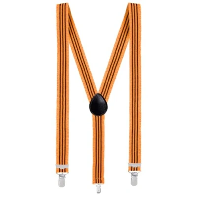 Afbeelding van Boland Bretels Ruches neon Oranje Volwassenen Unisex