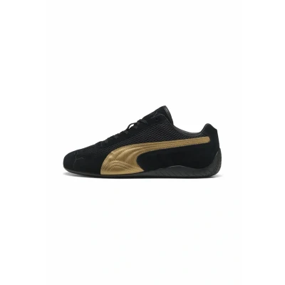 Afbeelding van Puma Speedcat Sneakers laag blackgold, Maat: 45, Black/gold Schoenen