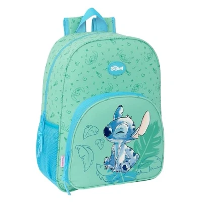 Afbeelding van Schoolrugzak Lilo &amp; Stitch Aloha Turkoois 33 x 42 14 cm
