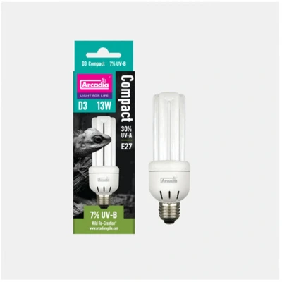 Afbeelding van Arcadia Compact UVB Lamp 12% / 13 watt