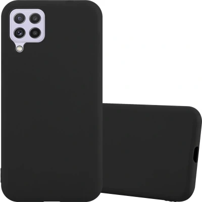 Afbeelding van Cadorabo Hoesje geschikt voor Samsung Galaxy A22 4G / M22 M32 in CANDY ZWART Beschermhoes gemaakt van flexibel TPU silicone Case Cover