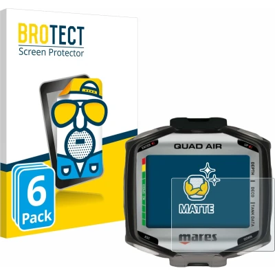 Afbeelding van BROTECT Screenprotector voor Mares Quad Air Folie Beschermfolie matte (6 Stuks)