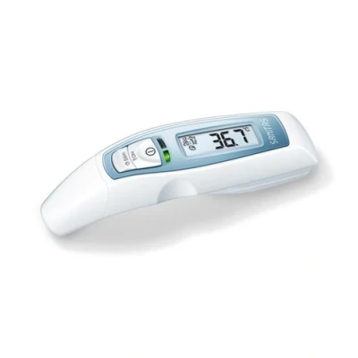 Image de SANITAS SFT 65 THERMOMÈTRE CORPOREL MULTIFONCTION AURICULAIRE ET FRONTAL