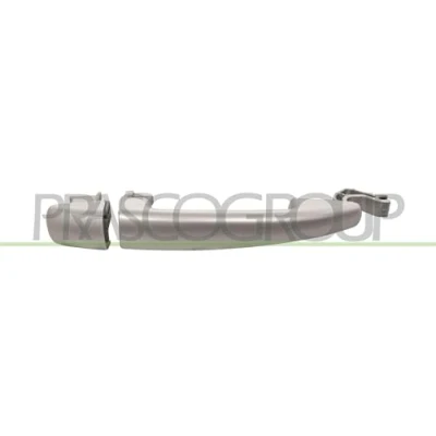 Afbeelding van PRASCO PG7208017 Deurgrepen Buiten, Links achter, voor, Rechts voor Zilver CITROËN: C3 II