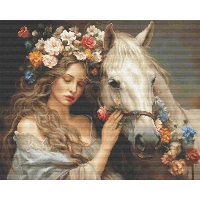 Afbeelding van Luca S The Flower Fairy borduren (pakket) B620