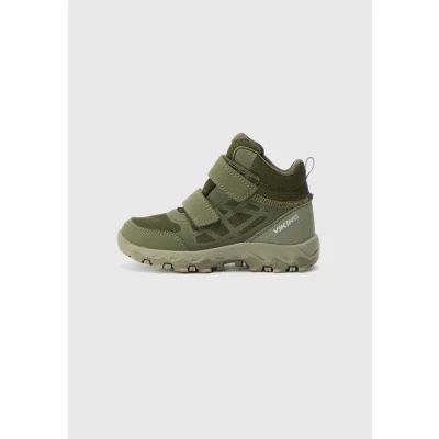 Afbeelding van Viking Chaussures de marche Track Mid Wp 2V unisexes pour enfant, olive, 23 EU