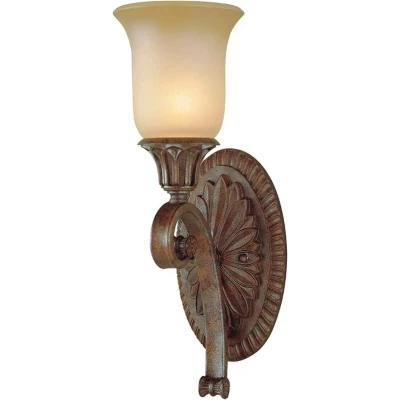 Afbeelding van Feiss LED Wandlamp Stirling Castle 1X E14 Max 40W British Bronze