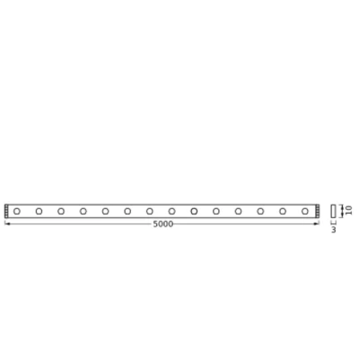 Afbeelding van LEDVANCE SMART+ WiFi FLEX 3M LED strip, wit, 22W, 500lm