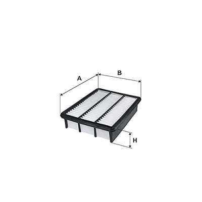 Afbeelding van MAGNETI MARELLI 153071762352 Luchtfilter 46 188 224 Filter insert CHEVROLET: Aveo / Kalos Saloon, Hatchback, Hatchback