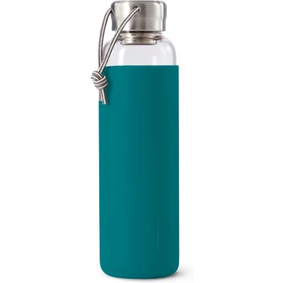 Afbeelding van Black+Blum Glazen Waterfles 600ml Ocean