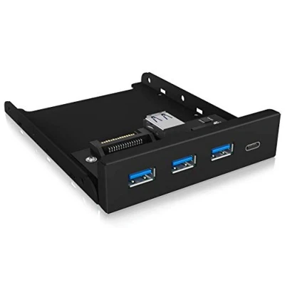 Afbeelding van ICY BOX USB 3.2 Gen 1 hub 4 poorten Zwart