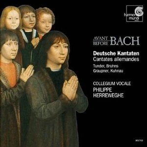 Afbeelding van Avant/Before Bach Deutsche Kantaten / Herreweghe, Collegium Vocale