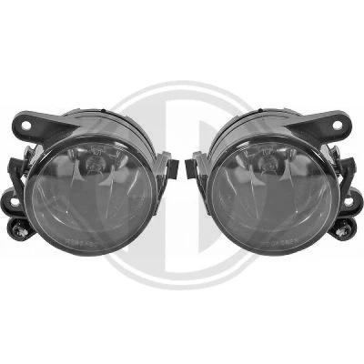 Afbeelding van DIEDERICHS 2255289 Mistlampenset VOLKSWAGEN: Golf 5
