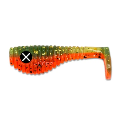 Afbeelding van Monkey Lures Baby Lui Shad Chili In Truffle 3.5cm (12 stuks)