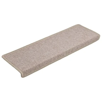 Afbeelding van Trapmatten 15 st 65x21x4 cm taupe