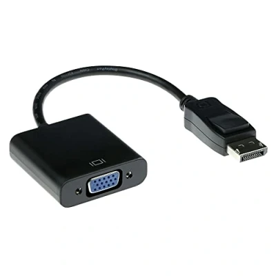 Afbeelding van ACT AK3996 Verloopkabel DisplayPort male/VGA female Zwart 15 cm