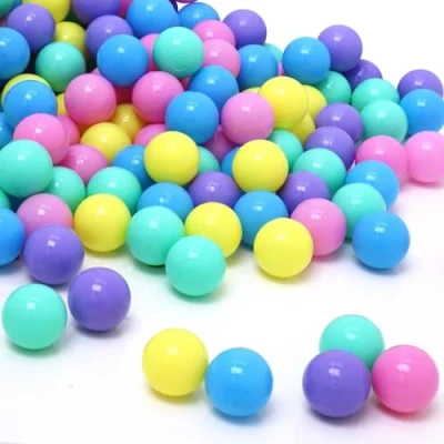Afbeelding van 300 Kleurrijke Ballen voor Ballenbak 5,5cm Plastic Baby Ballenbad Speelballen