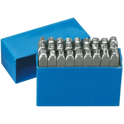 Afbeelding van Gedore 8605220 Slagletterset Lettergrootte: 6 mm