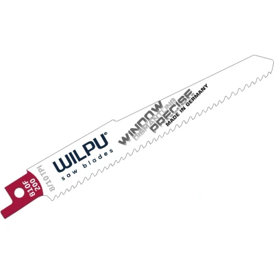 Afbeelding van Reciprozaagbladen Wilpu 810F/200 Universele toepassing Bosch S3456XF (set van 5)