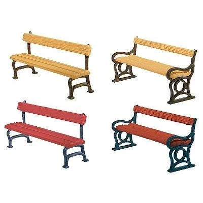Image de Faller Modélisme accessoires de décor HO Mobilier : Bancs parc