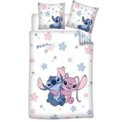 Afbeelding van Stitch Lilo Dekbedovertrek 140x200 cm Polykatoen Kussensloop 65x65cm