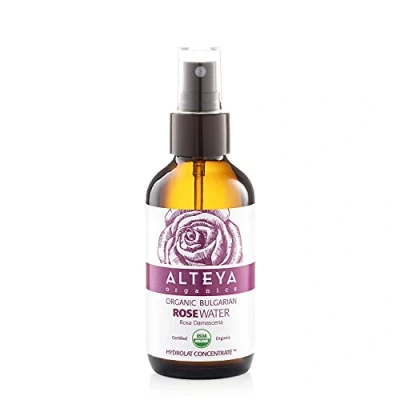 Afbeelding van Biologisch Bulgaars Rozenwater 120 ml (glass bottle)