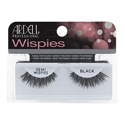 Afbeelding van Ardell Natural Eyelashes Demi Wispies Oogmake up Nepwimpers 1 paar Herbruikbare Wimpers Zwart 22 g