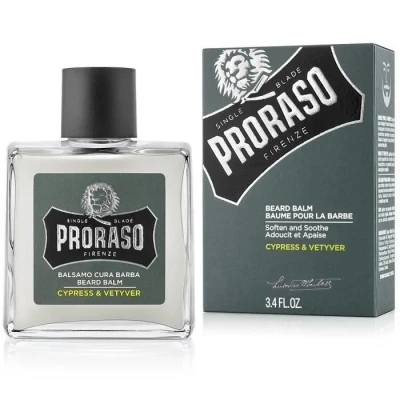 Afbeelding van Proraso Single Blade baardbalm Cypress &amp; Vetyver 100ml