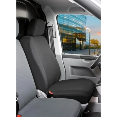 Afbeelding van WALSER Toronto 10502 Stoelhoes Grijs Polyester, Kunstleer Voor VOLKSWAGEN: Polo V Hatchback, Caddy 3, IV OPEL: Astra G Saloon