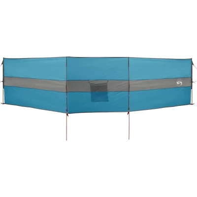 Afbeelding van vidaXL Windscherm camping waterdicht 490x123 cm blauw