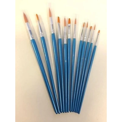 Afbeelding van Penselenset nylon (6x plat 6x rond) 12 ST 12185 3085