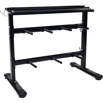 Afbeelding van Tunturi Dumbbell rek Halterrek Gewichtenrek en Halterschijven standaard 30mm