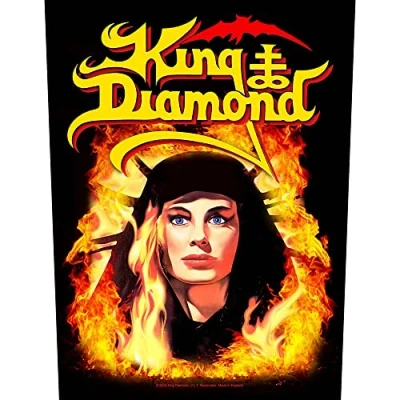 Afbeelding van King Diamond Fatal Portrait Rugpatch Multicolours