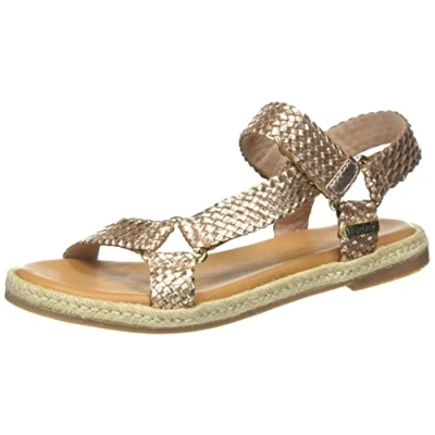Afbeelding van Les Tropeziennes par M Belarbi Sandalen, Dames, Maat: 39, Or Leer