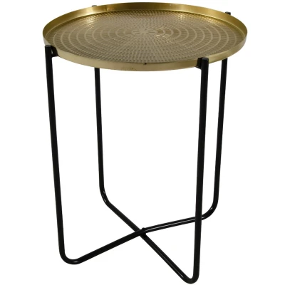 Afbeelding van Bijzettafel Sumba Goud 50 cm