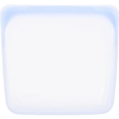 Afbeelding van Stasher Sandwichzak (Amethist) Herbruikbare vriezermassen voor reizen en voedselopslag Siliconen plastic voedselzakken 21cm x 20,3 cm 1,3 cm/440 ml