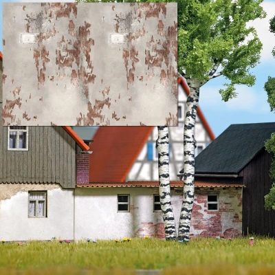 Afbeelding van Busch 7438 H0 Decoplaat Muur