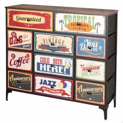 Afbeelding van Ladenkast Max Home Vintage 103 x 98 30 cm