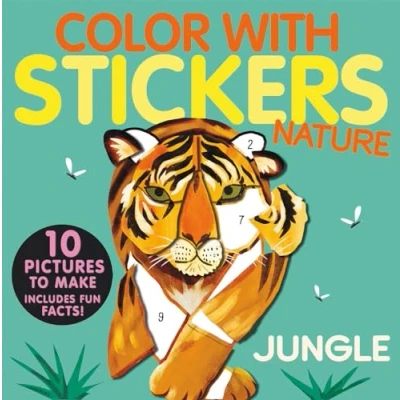 Afbeelding van Color with Stickers Stickers: Jungle