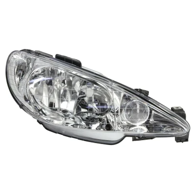 Afbeelding van TYC 20 6155 05 2 Koplampen rechts H7/H7 voor rechtsrijdend verkeer Zonder elektro motor PEUGEOT: 206 Hatchback, SW
