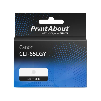 Afbeelding van Huismerk Canon CLI 65LGY Inktcartridge Licht grijs
