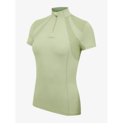 Image de LeMieux T Shirt Mia Couche de base en maille Jay Blue EU 44